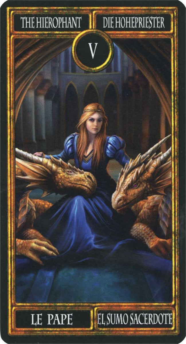 Tarot Divinatoire Dragons par Anne Stokes