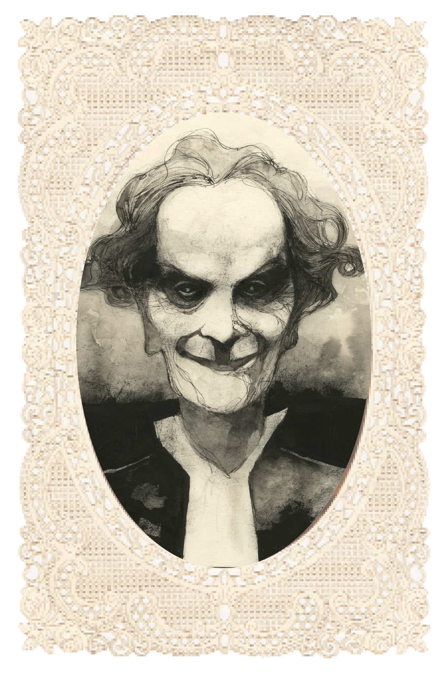 Joker - Illustrazione Merlettata